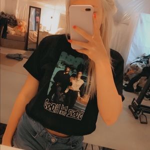 Boys in the hood crop top